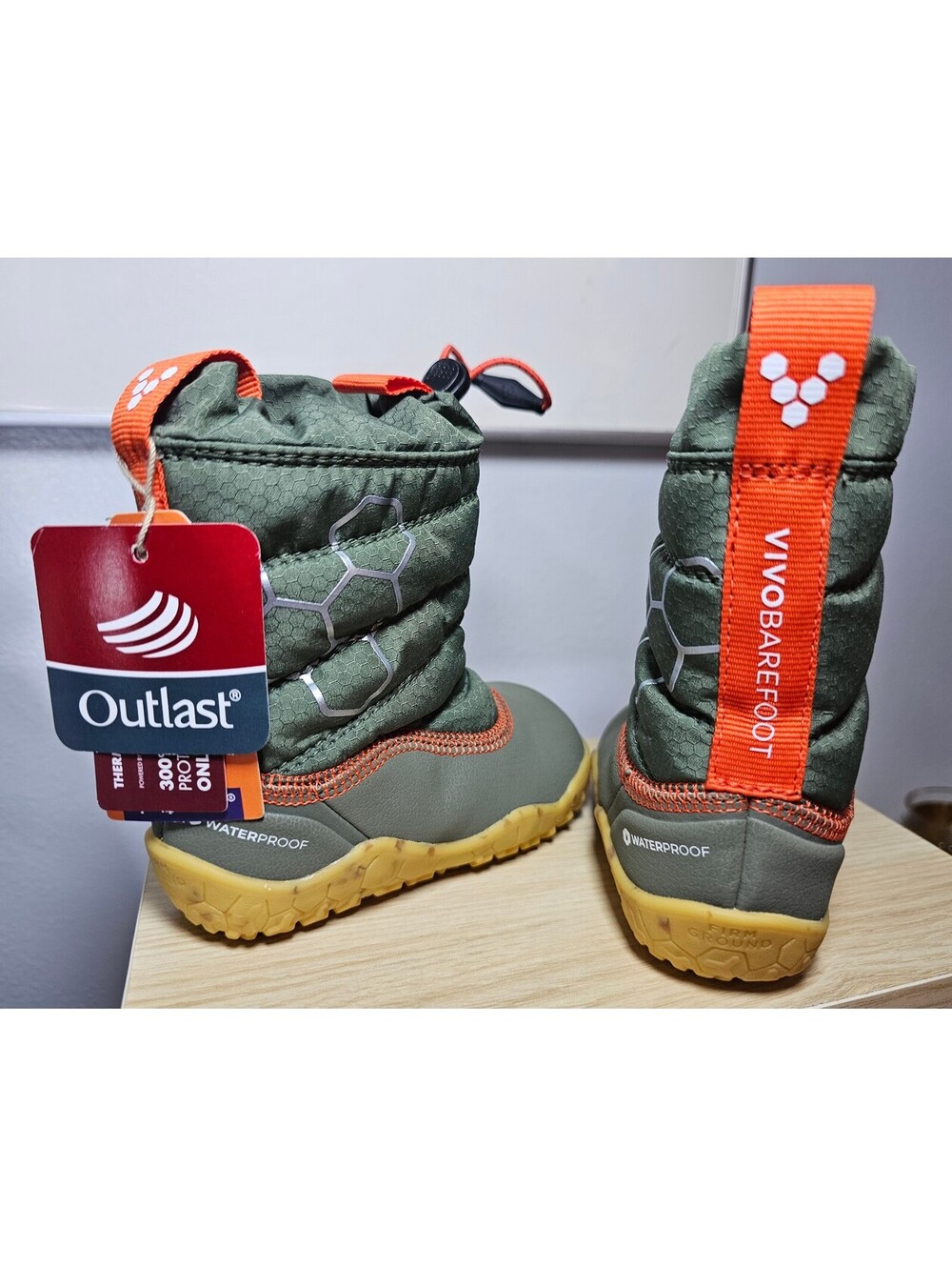 Vivobarefoot Kids EU 22 US 6 Toddler Waterproof Thermal Winter Boots NWT